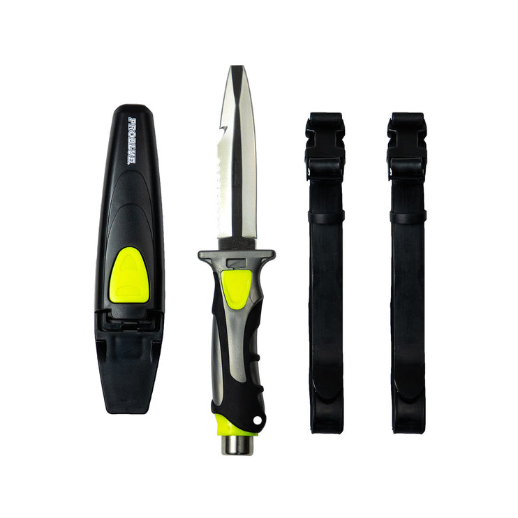 Immersed Abalone Pro Blue Blunt Tip Knife