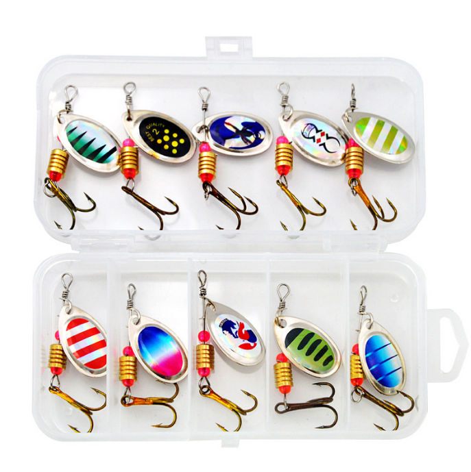 10pc Freshwater Spoon Lure set for Trout/ Salmon – NZ Diver