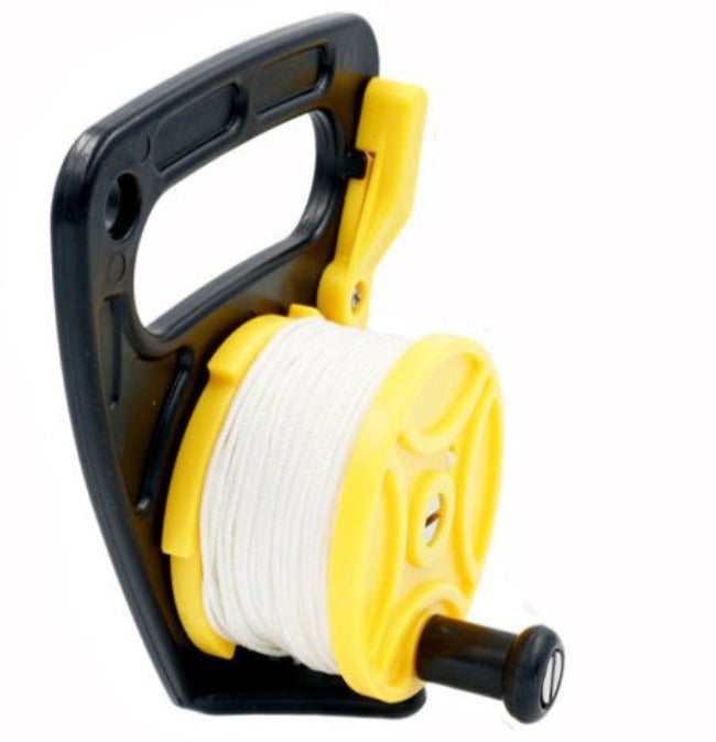 46M Diving Retractable Reel Tangle Free White Line – NZ Diver