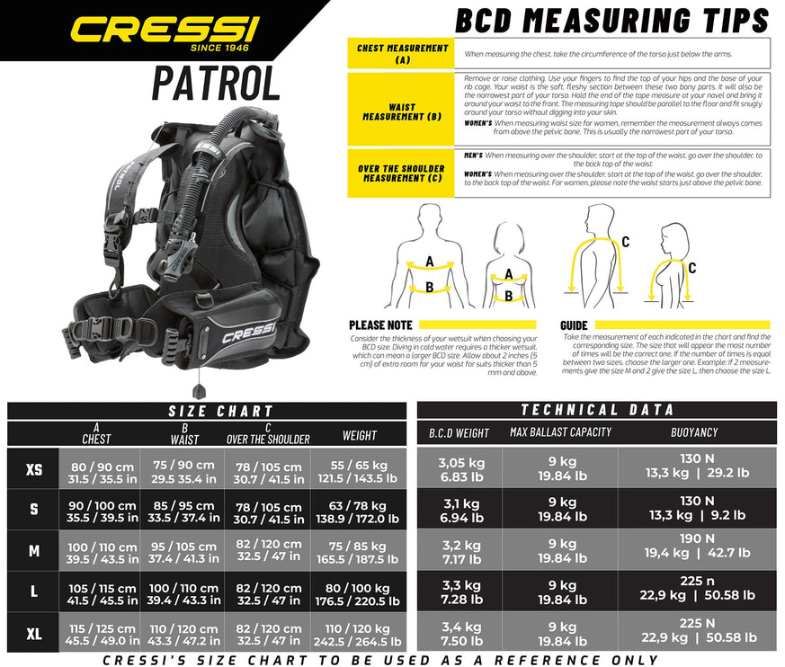 Cressi Patrol BCD