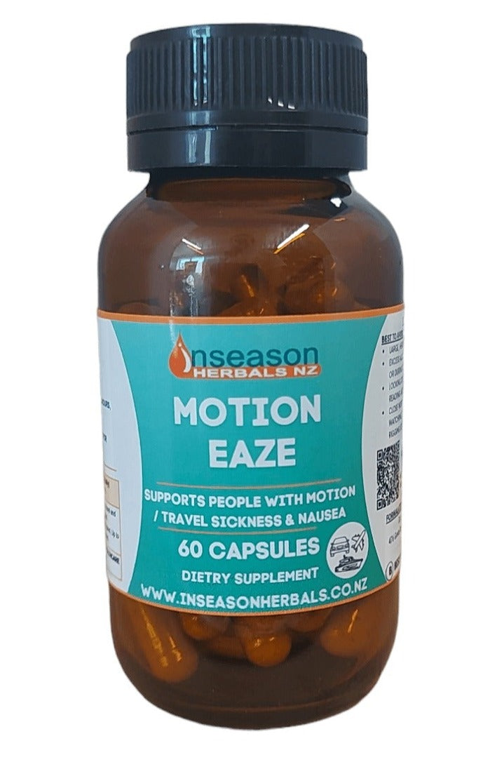 Motion Eaze Natural Motion Sickness Capsules NZ Diver