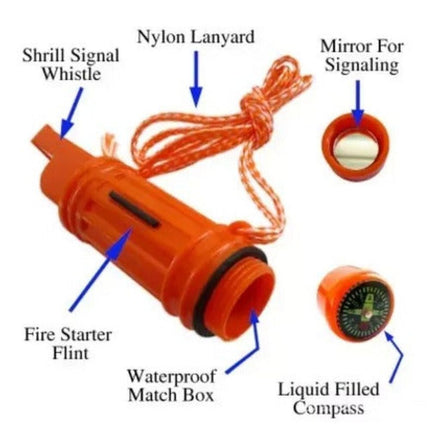 5 in 1 Outdoor Survival  / Safety Whistle