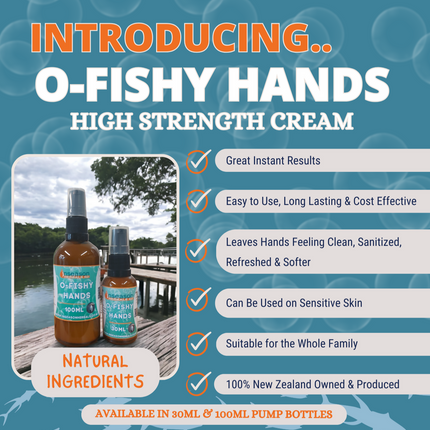 O-Fishy Hands Cream - Odour Neutraliser