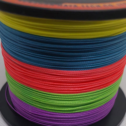 Premium x12 Strand  Low Memory Braid Fishing Line - 300M Multi