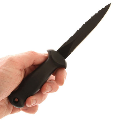4.5" Dive Knife with Sheath IMMERSED