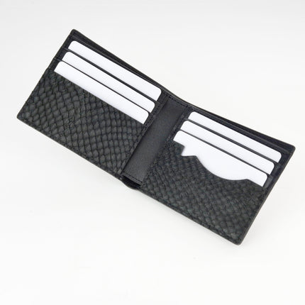 Fish Leather Bifold Wallet