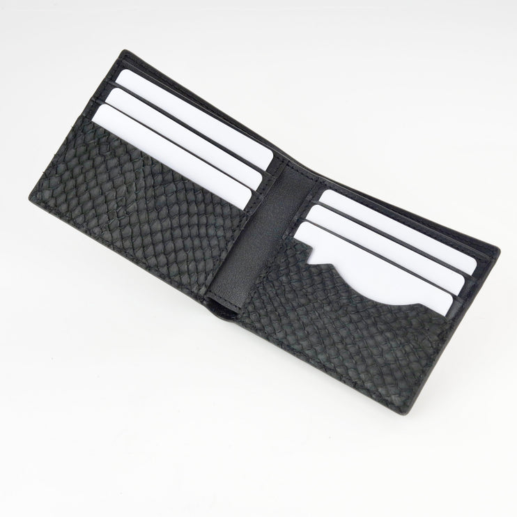 Fish Leather Bifold Wallet