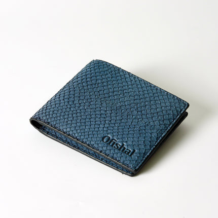 Fish Leather Bifold Wallet