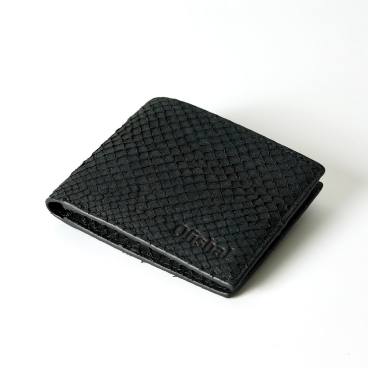 Fish Leather Bifold Wallet