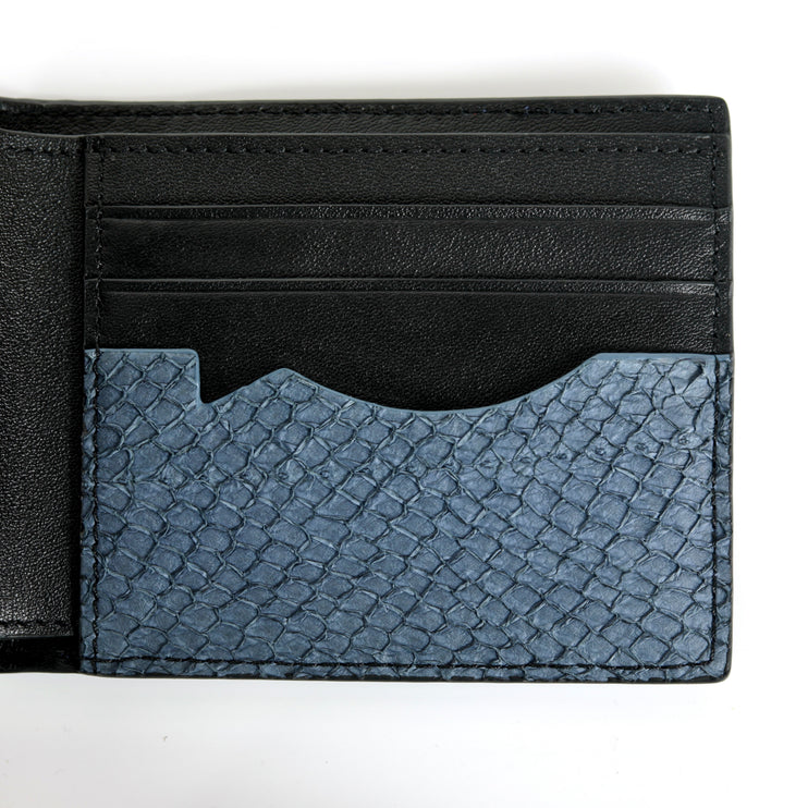 Fish Leather Bifold Wallet