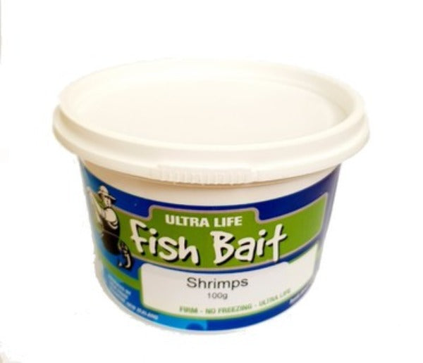 Ultralife Shrimp Bait 100gm Pot -salted