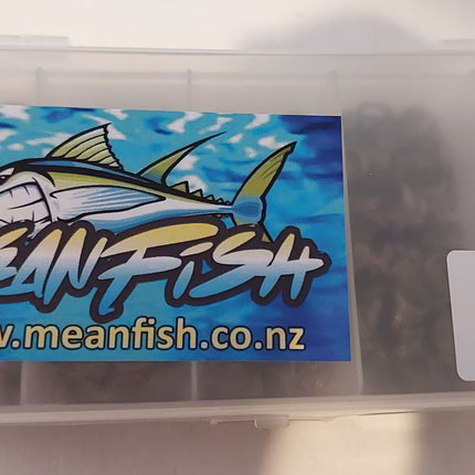 7mm Split Rings Value Pack of 500 - MeanFish