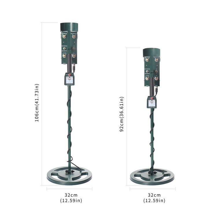 Rechargable - Professional Metal Detector with Digging Tool