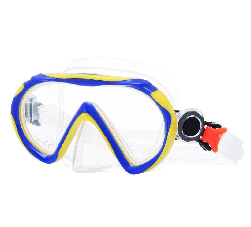 Immersed Waterborne Junior Dive Mask Blue/Yellow