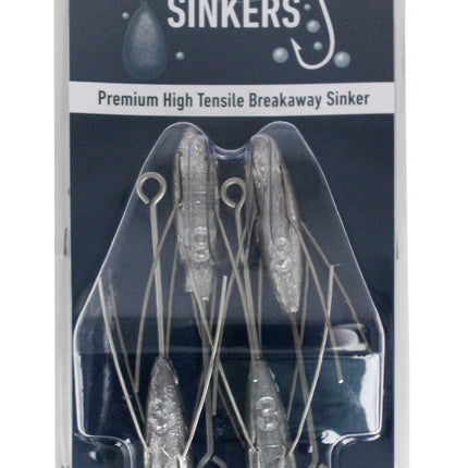 Starfish High Tensile Breakaway Sinker Pack Qty 4