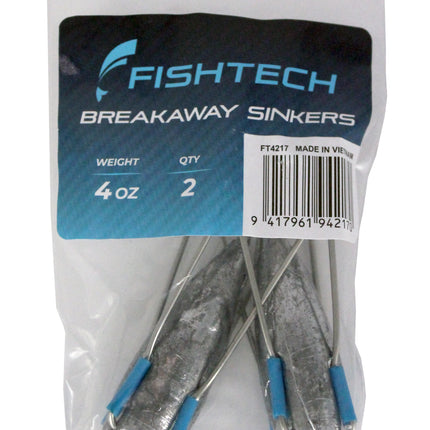 Fishtech Breakaway Sinkers Twin pack