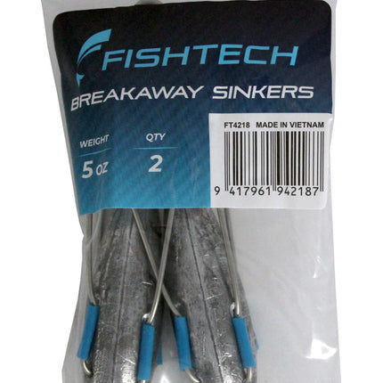 Fishtech Breakaway Sinkers Twin pack