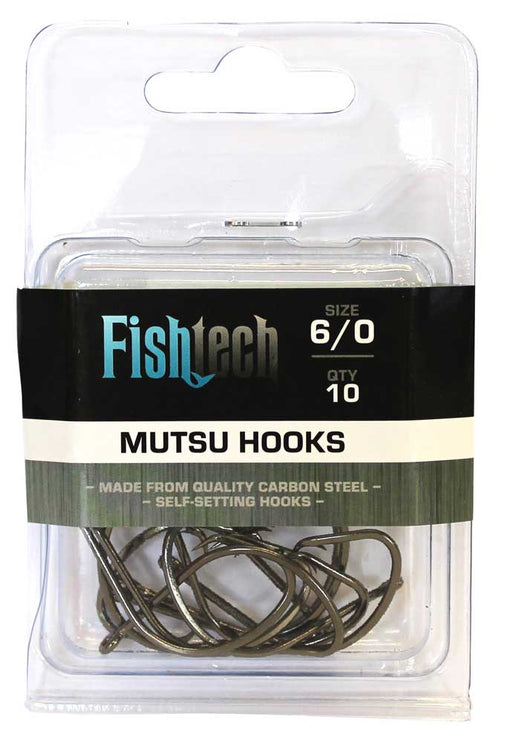 Mutsu Hooks 6/0 10 Per Pack