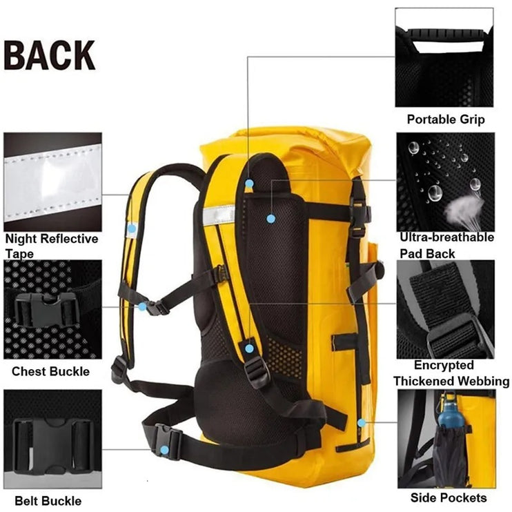 Outdoor Freediving & Scuba Long Fin Backpack