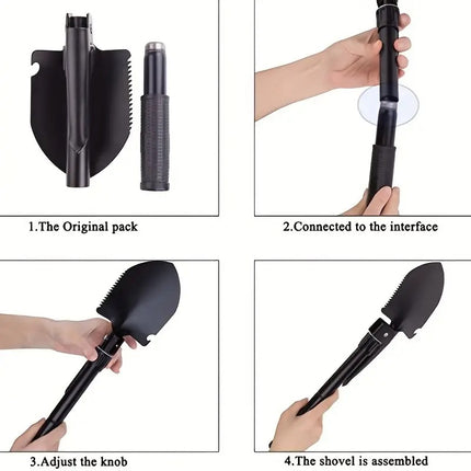 Outdoor Small Foldable Multifunction Camping Shovel