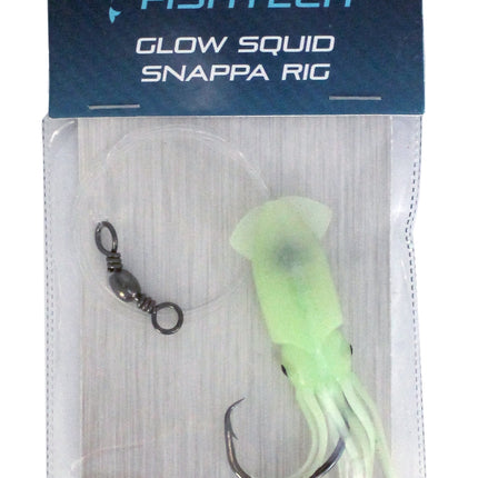 Fishtech Glow Squid Snappa Rig