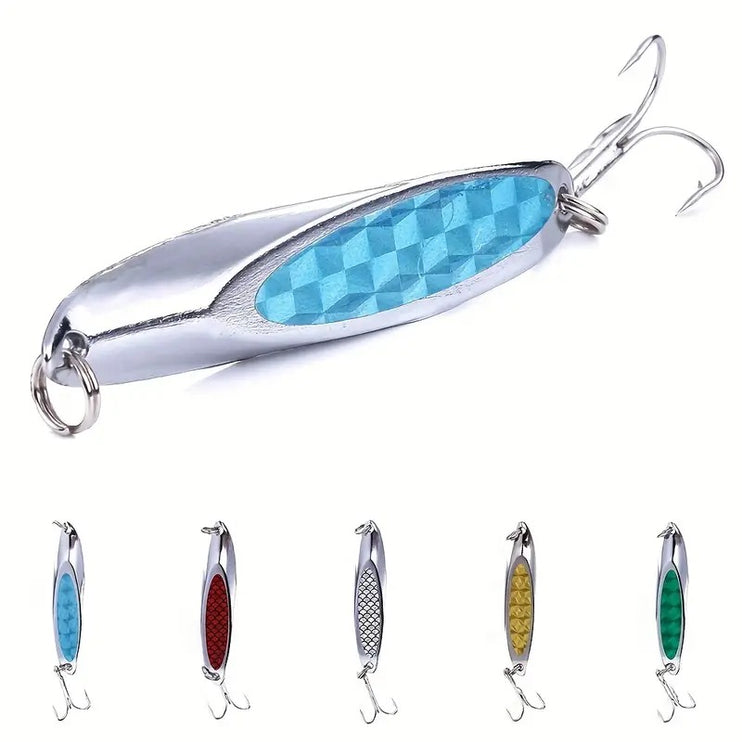 5 Fishing Lures With Mini Tackle Box