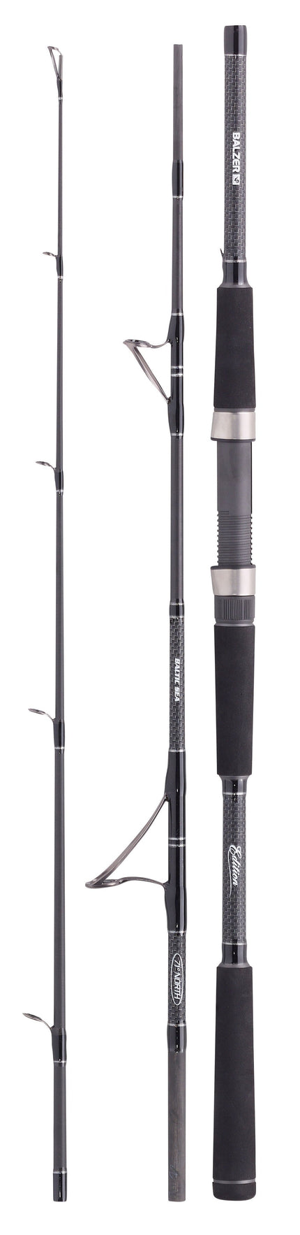 71 Degrees North Baltic Sea Travel Slow Jig Rod | 3 Piece | 30-125G