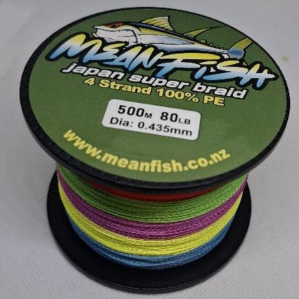 Meanfish Braid Fishing Line 500M