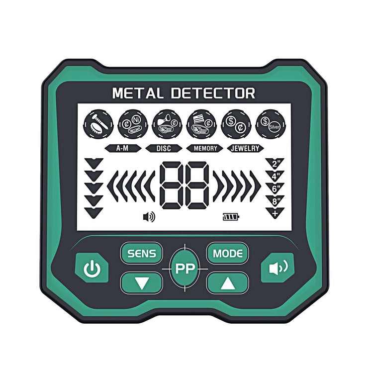Premium Goldwhisper Metal Detector – Waterproof Search Coil & LCD Display KTX923