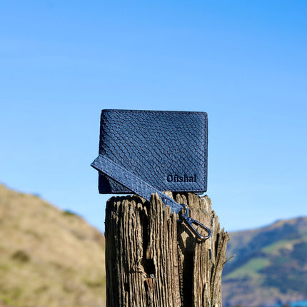 Fish Leather Bifold Wallet