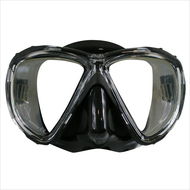 Atlantis M12 Scuba Diving Mask Black