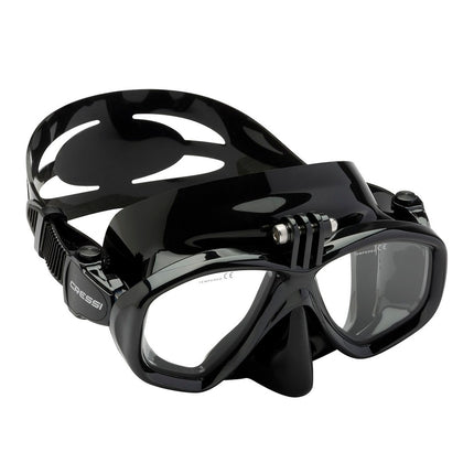 Cressi Action Mask & Mexico Snorkel Set Black