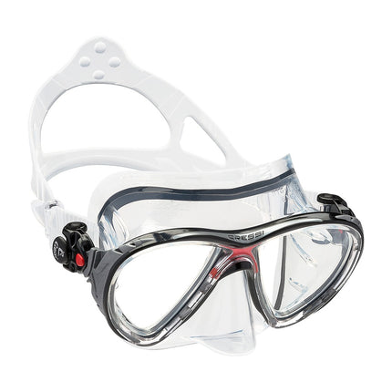 Cressi Big Eyes Evolution Crystal Diving Mask with corrective lense