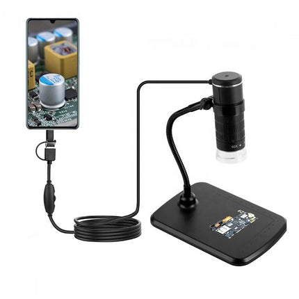 1000X Digital Microscope Camera with LED Light – USB Android Inspection Microscope