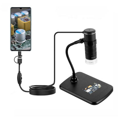 1000X Digital Microscope Camera with LED Light – USB Android Inspection Microscope