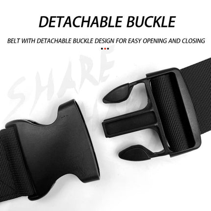 Adjustable Fishing Waist Belt  with Rod Holder