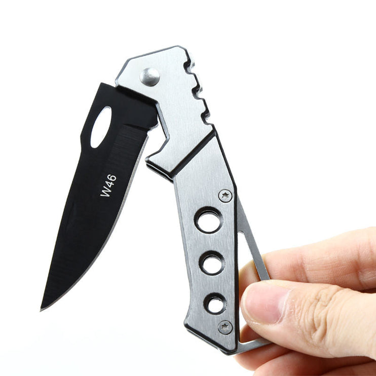 Pocket Knife with Stainless Steel  Silver Handle