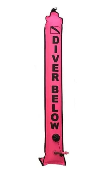 Dive Safety 120cm Surface Marker Buoy Pink