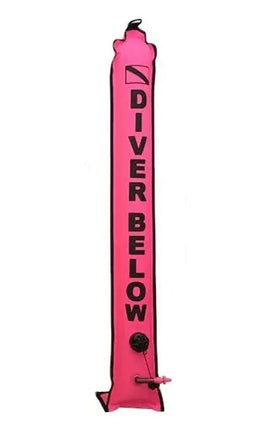 Dive Safety 120cm Surface Marker Buoy Orange