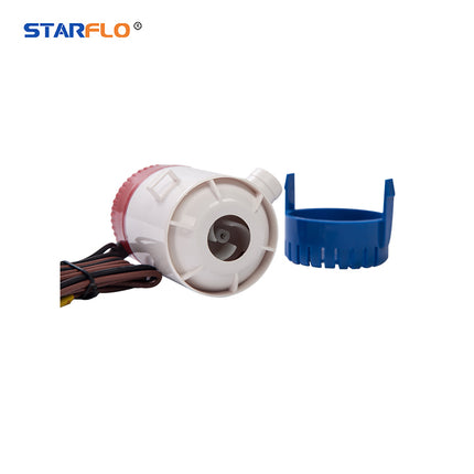 1100GPH 12V Boat Bilge Pump Non Automatic Marine Water Pump