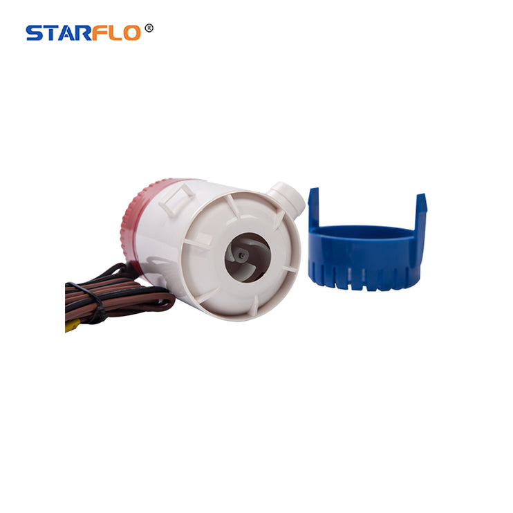 1100GPH 12V Boat Bilge Pump Non Automatic Marine Water Pump