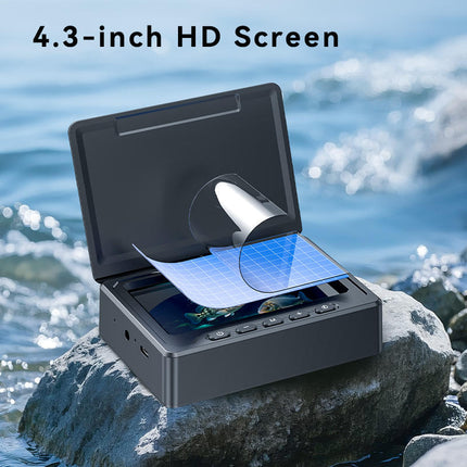 4.3” HD Fish Finder Endoscope Camera – IP67 Waterproof Underwater Monitor