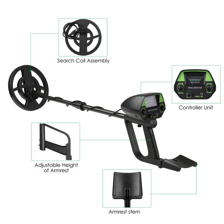 Professional Metal Detector GTX5030 For Treasure Searching