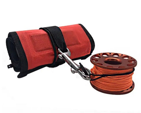 High Visibility Surface Marker Buoy (SMB) with 25m Reel