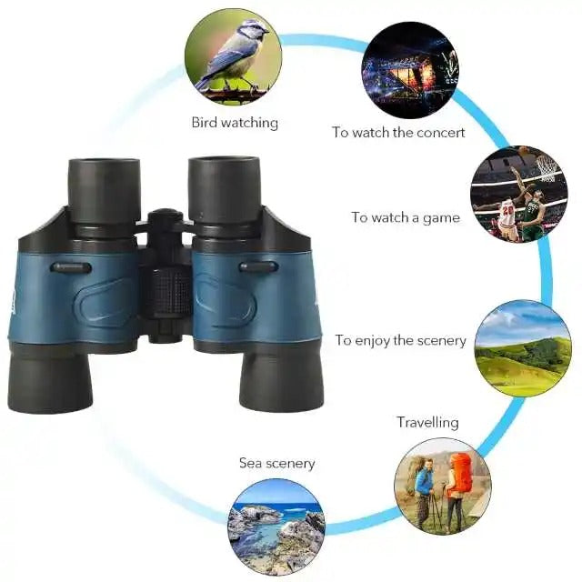 High Clarity 60X60 Low Light Binoculars