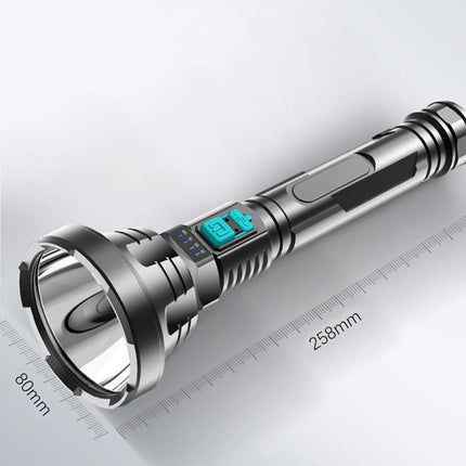 Multi-function LED Flashlight USB Long-range Light