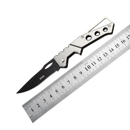 Stainless Steel Pocket Knife with Silver Handle