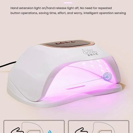 198W High Power Nail Lamp 36 Led Bulbs Nail Dryer Lamp Three-Speed