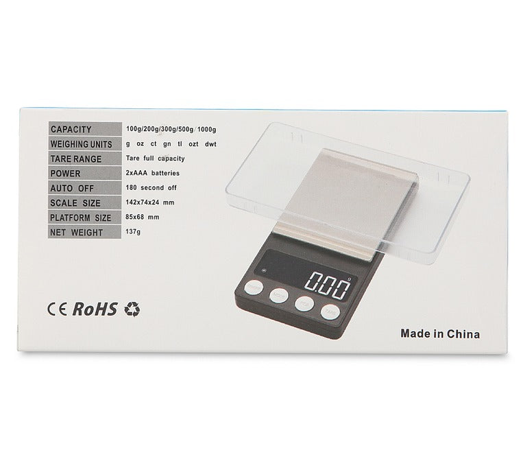 500g 0.01g  Precision Digital Pocket Weighing Scales cx186