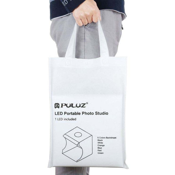 Mini 550LM Photo Lighting Studio - 6 Backdrops